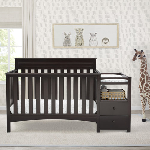 Delta Children Presley 3in1 Convertible Crib and Changer & Reviews